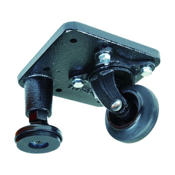 アジャスター付プレート型キャスターゴム