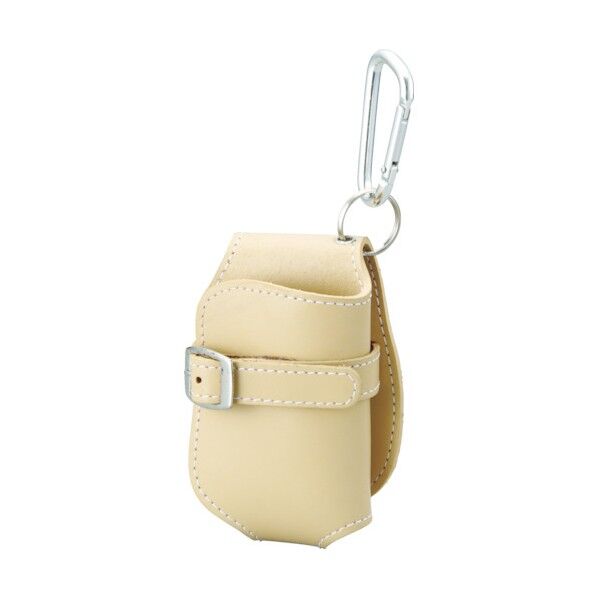 本皮式携帯電話ケースベージュ 115 x 88 x 80 mm TC-LC-BG 1