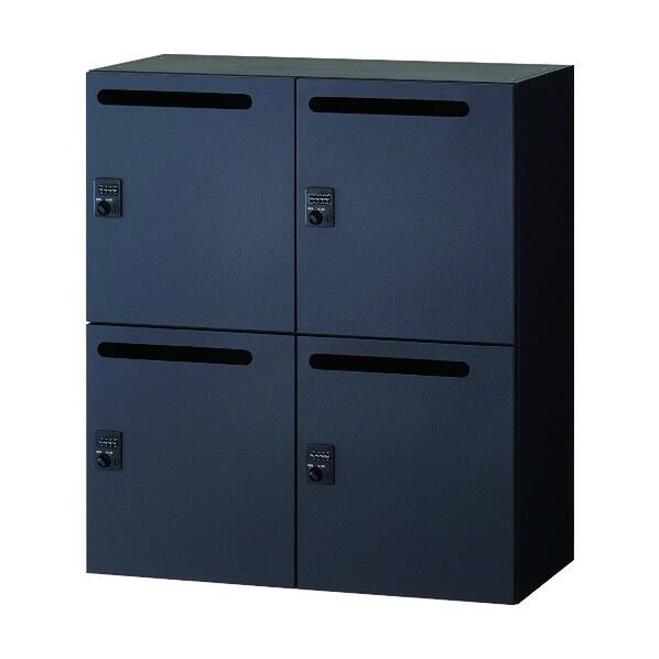 壁面書庫Calmatio パーソナルロッカー 下置キ用 W900×D450×H1030 42.2kg TCLP-BK-11