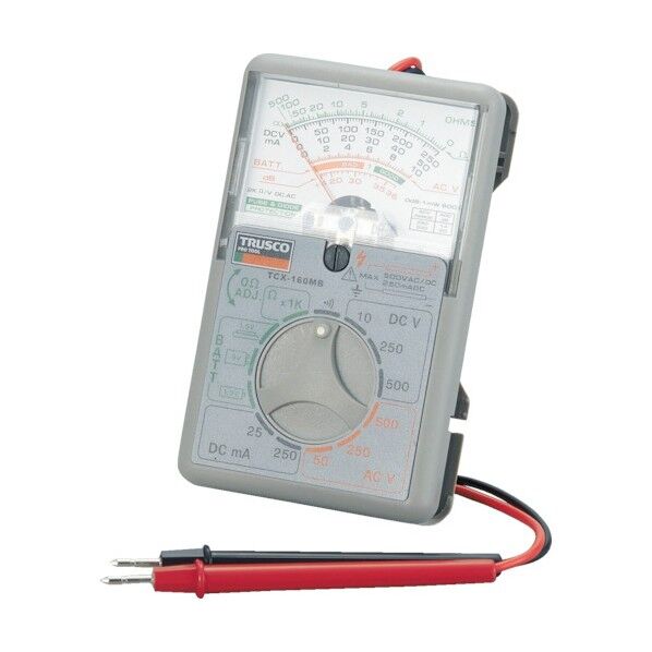 アナログテスターマグネット付・導電ブザー付