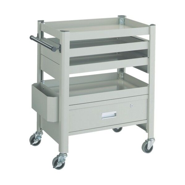 コンビネーションワゴン (スライド引出しタイプ) 引出し付タイプ