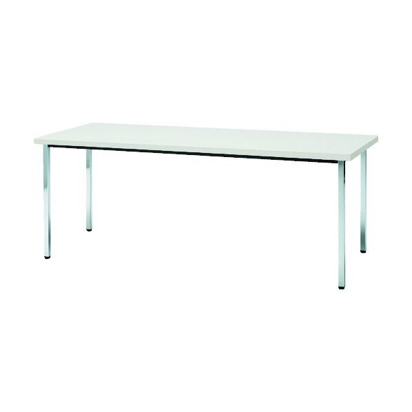 会議用テーブル(メラミン共巻き/下棚なし/角脚)