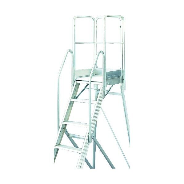 折りたたみ式作業用踏み台用手すり