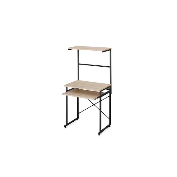 タワーデスク ライトナチュラル/ブラック TDK-6042-B 1点