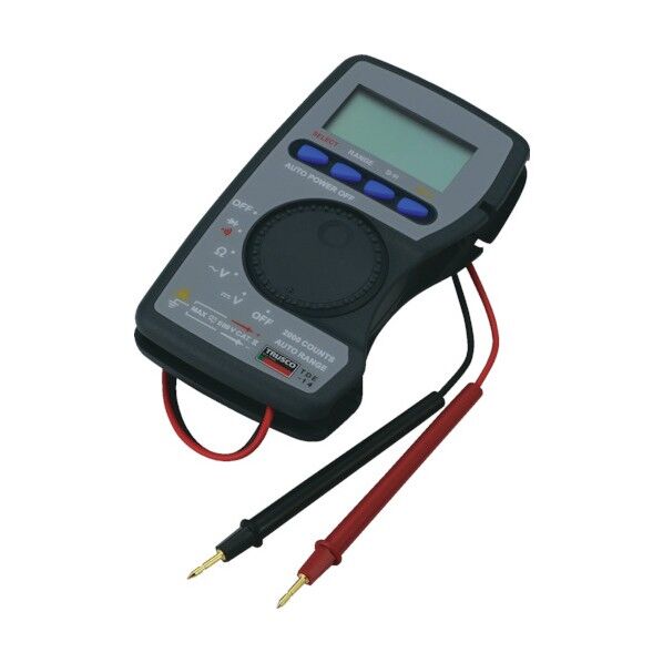 トラスコ デジタルテスタ 221 x 105 x 27 mm TDE-14 1点...