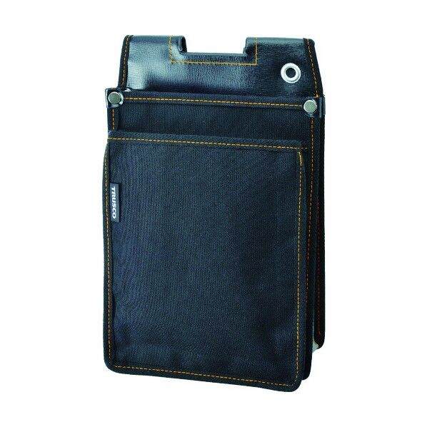 外線工事用電工腰袋 前ポケット付 360 x 240 x 40 mm TDO-L-BK 1