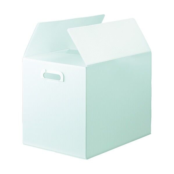 トラスコ(TRUSCO) TRUSCO ダンボールプラスチックケース 5枚セット A3サイズ 取っ手穴あき 半透明 TDP-A3-5TM 5枚...