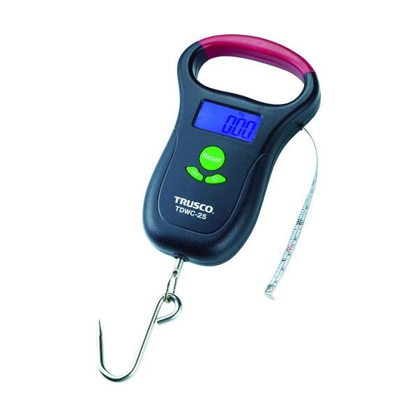 デジタル吊りばかり 25kg 210 x 120 x 40 mm TDWC-25 1点