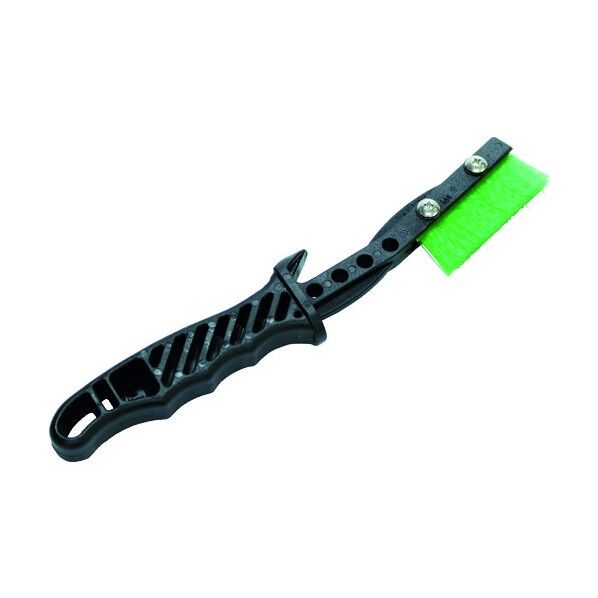 チャンネルブラシ EグリップI型 塩ビ 71 x 235 x 24 mm TEBI-VC 1本