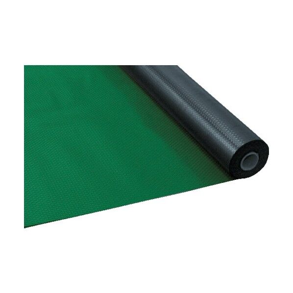 塩ビマットダイヤ型グリーン1.5mmX915mmX20m 200 x 200 x 1000 mm TEDM-920-GN 1点