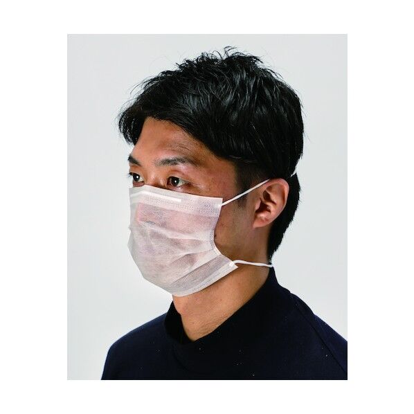 トラスコ(TRUSCO) 作業用マスク(頭掛ケタイプ)1層 TEMA1L-100A 100枚