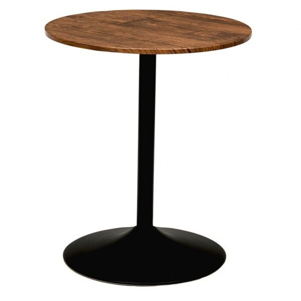 萩原 カフェテーブル (約)幅Φ60×高さ70cm 丸型/ブラウン LT-4918BR 1台...