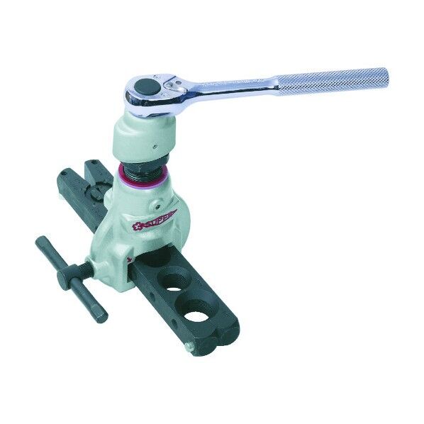 フレアリングツールセット(偏芯式)ラチェットハンドル型、新冷媒・新規