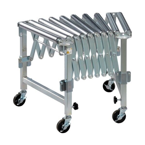 フレキシブル伸縮ローラーコンベヤ ローラー径38.1 ローラー幅500 機幅590 機長442~1121 1スパン TFR38500N1-04X11 1台