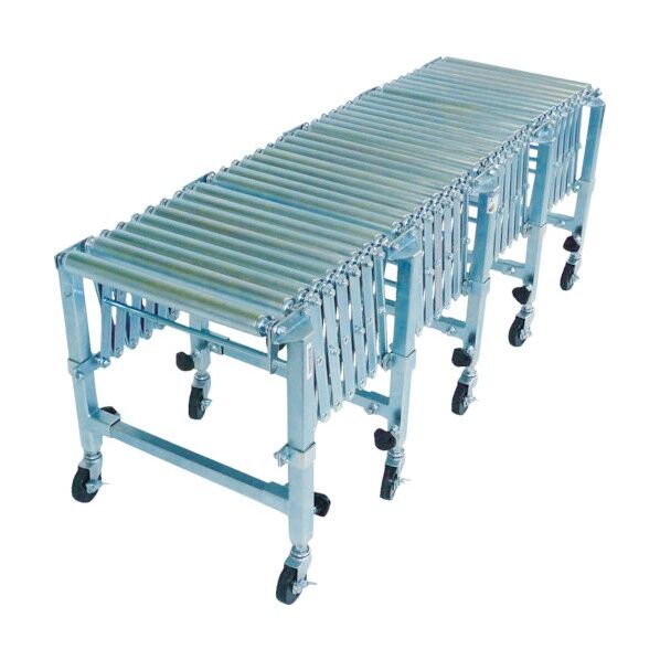 フレキシブル伸縮コンベア W489.4 機長1468-4184