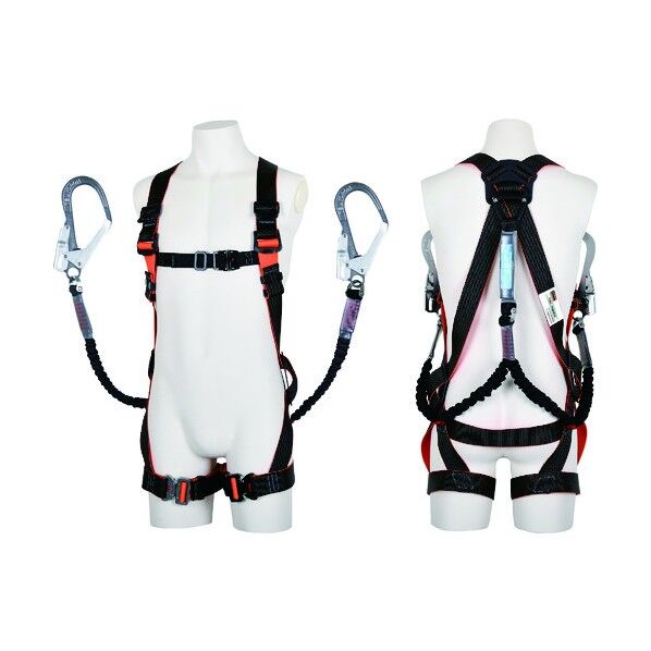 フルハーネス(伸縮性ランヤード2本タイプ)