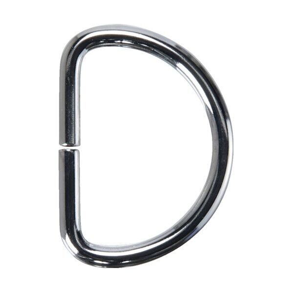 トラスコ(TRUSCO) D環 スチール製 3×25mm 20個入 TFDL3-25-20P 1点...