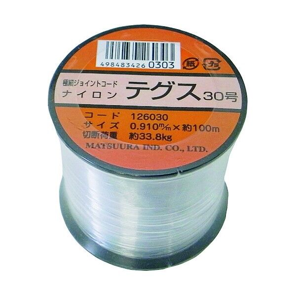 テグスボビン巻 30号×100m 1巻