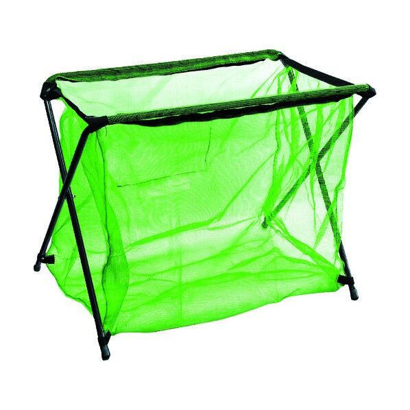 折りたたみ式・ネット交換可能ゴミ置き場