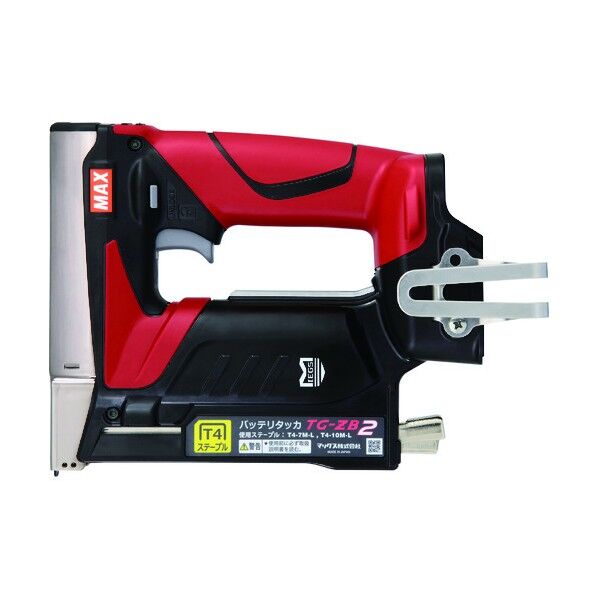 MAX バッテリタッカ 本体 ティ4ステープル用 38 x 39 x 17 cm TG-ZB2 1