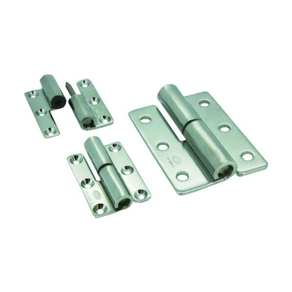 抜差クリーンヒンジ 全長50×幅32×厚さ2mm TH-147-2R 1点