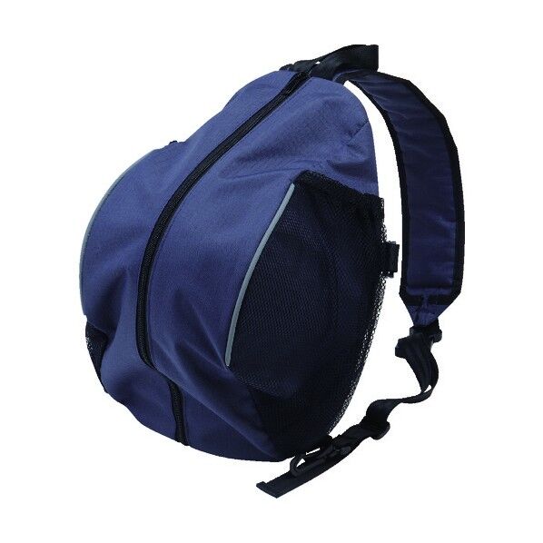 ヘルメットも入るボディバッグ ネイビー