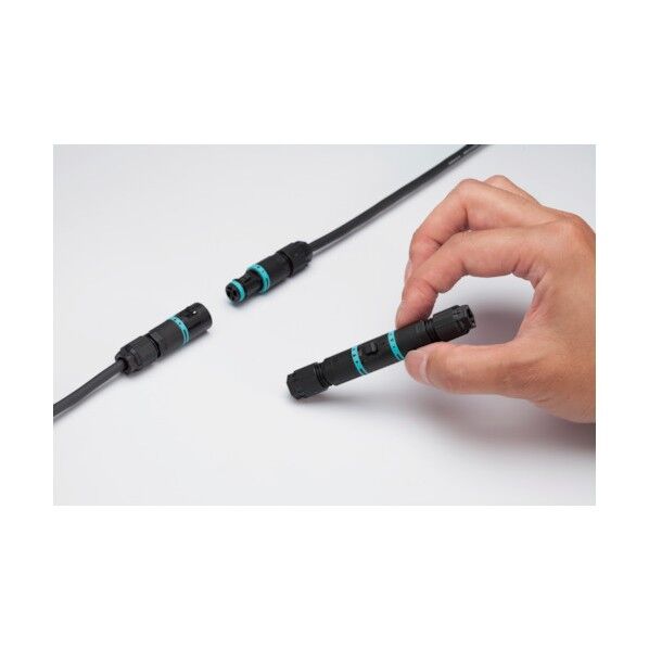 マイクロ防水中継コネクタ THB381-3P-8 1点