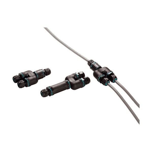 分岐Y型防水中継コネクタ THB399Y-6P 1点