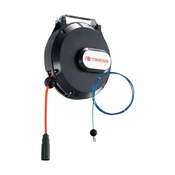 エアーホースリール 内径6.5mm×10m 環境配慮型 ブレーキ式 THS-210FB 1点