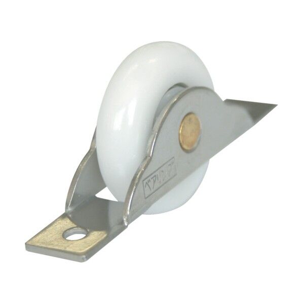 V型戸車Uタイプ(平板枠)Φ33(2個入) 80 x 75 x 23 mm THS-35-33U 2個