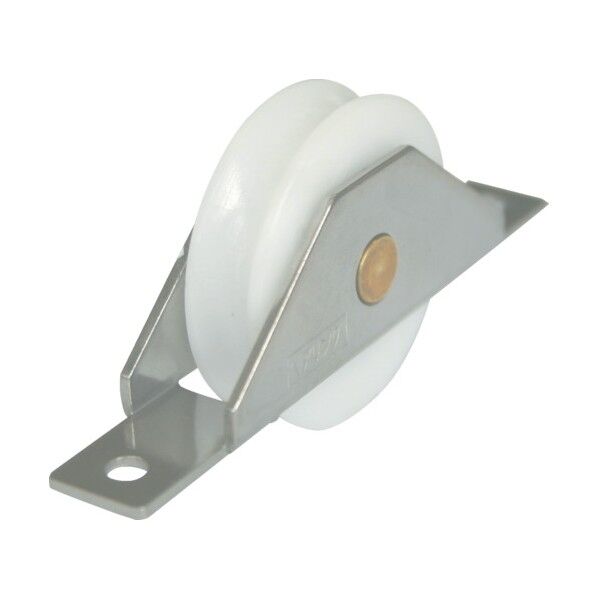 ベアリング戸車 丸型(平板枠)