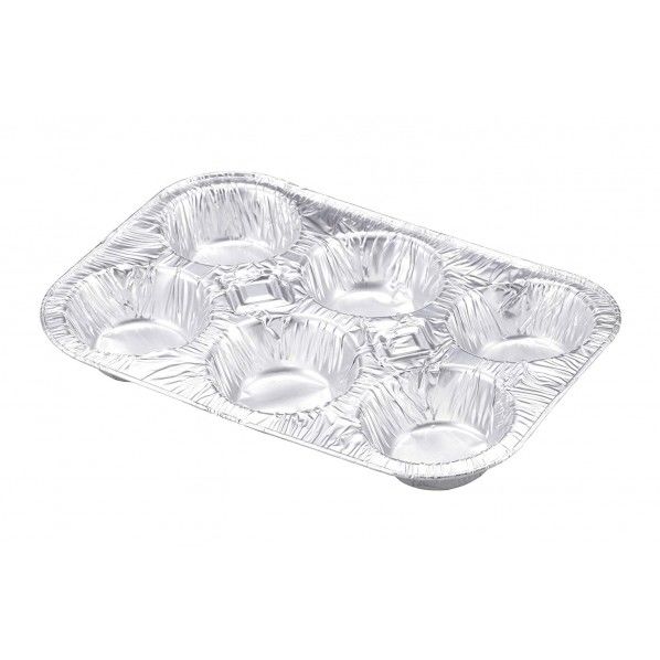 アルミバーベキュー6穴プレート