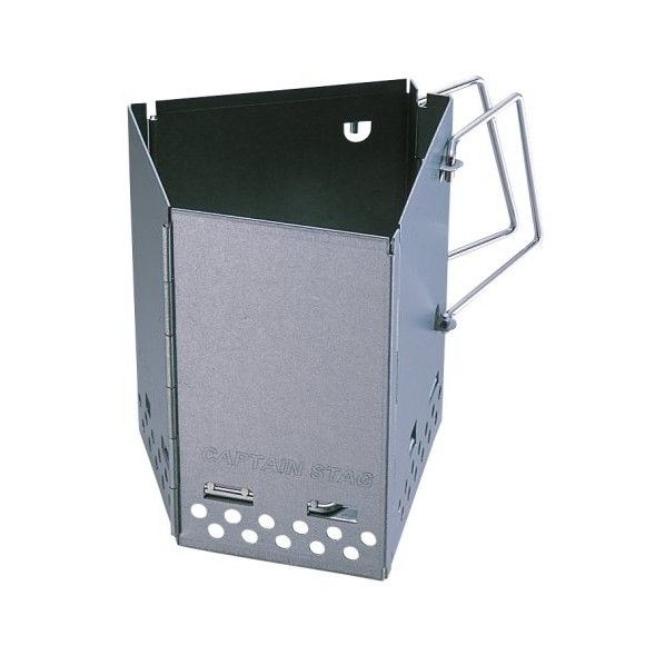 炭焼名人 FD火起し器 組み立て幅18.5×奥行19×高さ20.5cm M-6638 1個