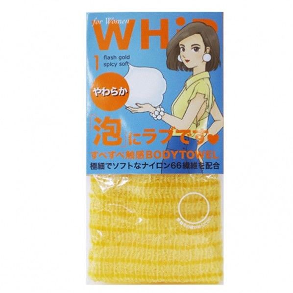 For Woman2 ボディタオル 幅28×長さ100cm 1個