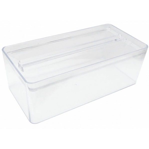 ペーパータオルケース クリア 26.5×12.5×9.5cm 80936 1個