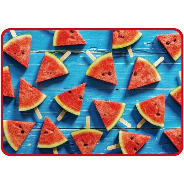 ピクチャーレジャーシート スイカ 幅70×奥行100×厚み0.1cm D-2338 1個