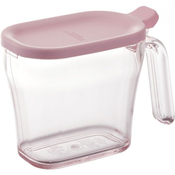 LIBERALISTA(リベラリスタ) クックポット スリム ピンク 幅7.5×奥行14.4×高さ10.5cm ARB0106 1個