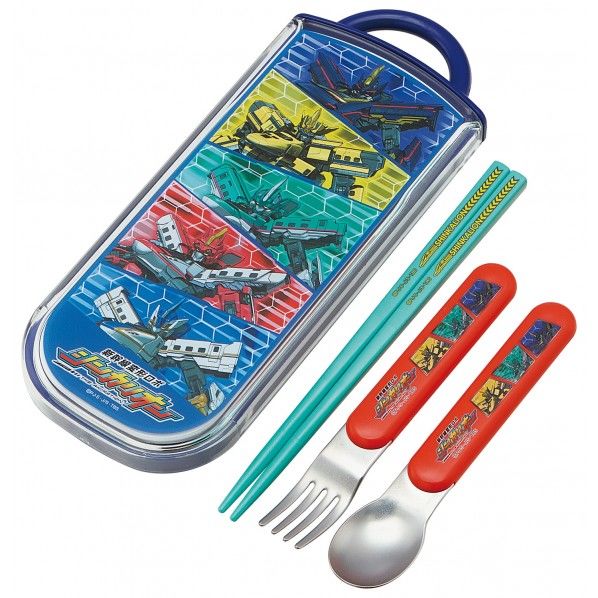 シンカリオン 食洗機対応スライドトリオセット ケース/幅20.6×奥行8.2×高さ1.7cm TCS1AM 1個