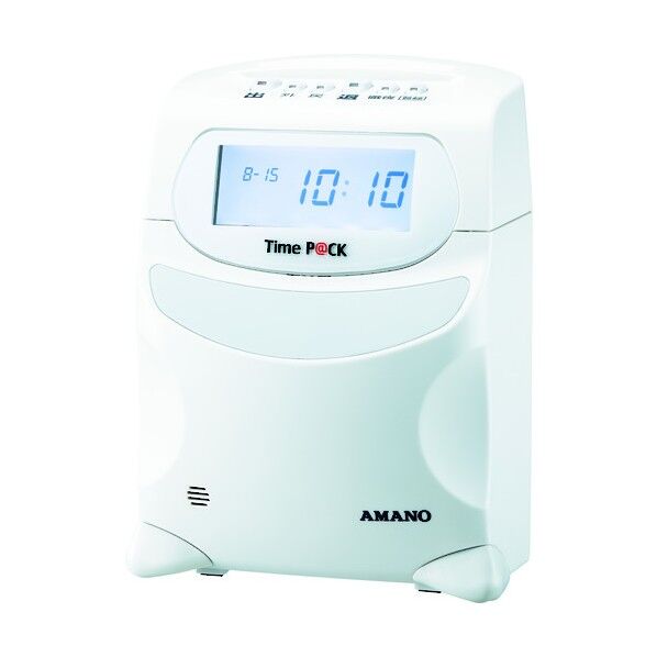 アマノ アマノ勤怠管理ソフト付タイムレコーダー 200 x 220 x 260 mm TIMEPACK3-100 1...