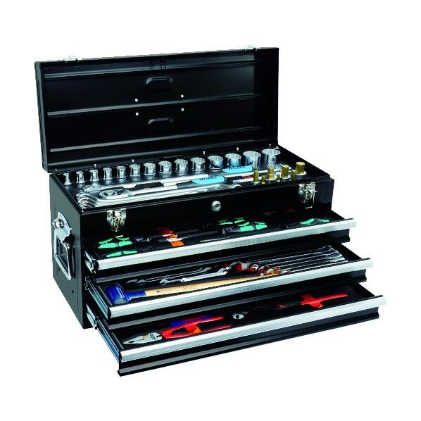 インポートツールセット６２点マットブラック色