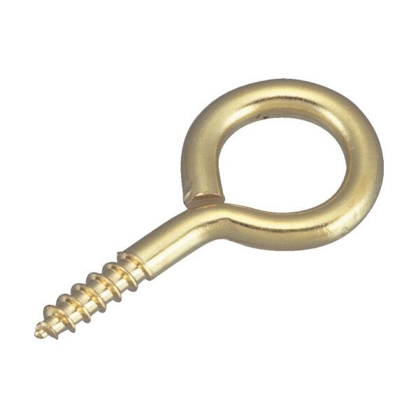 トラスコ 真鍮ヒートン#816本入 73 x 53 x 16 mm THT-B8 16本...