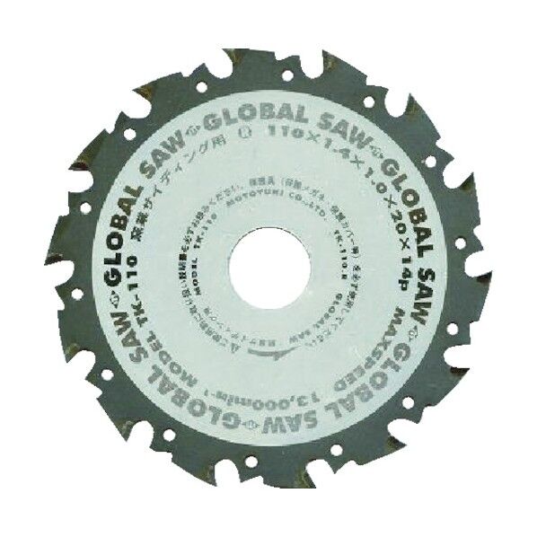 グローバルソー 窯業サイディングボード用チップソー