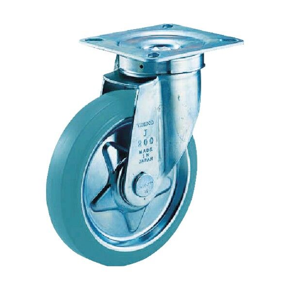 グレーゴムキャスター(タイヤ痕レスタイプ) 自在