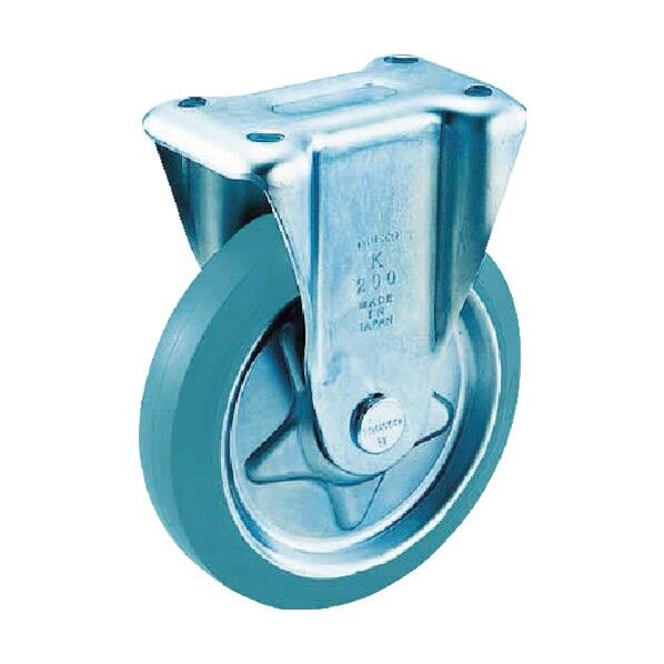 グレーゴムキャスター(タイヤ痕レスタイプ) 固定