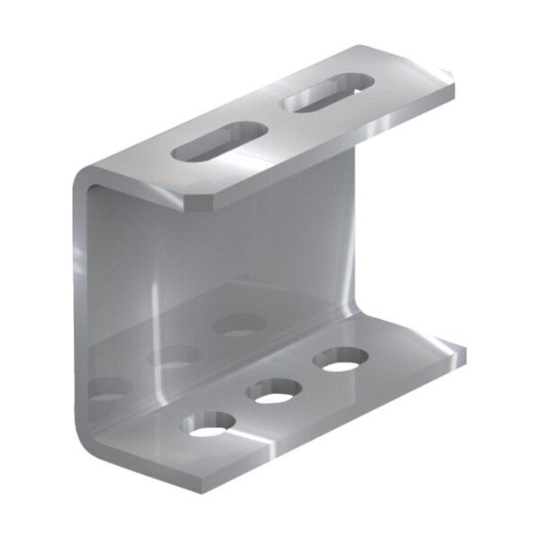 トラスコ(TRUSCO) 配管支持用チャンネルブラケット(75型) ステンレス製