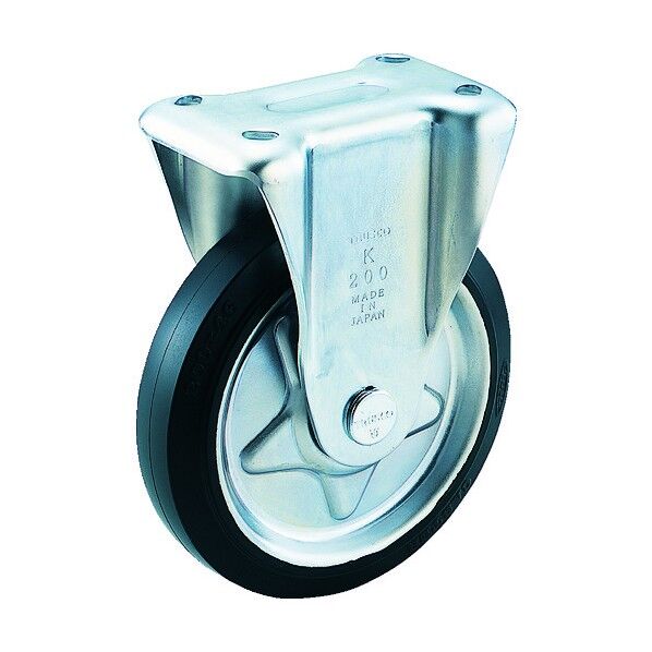 プレス製ゴム車 固定