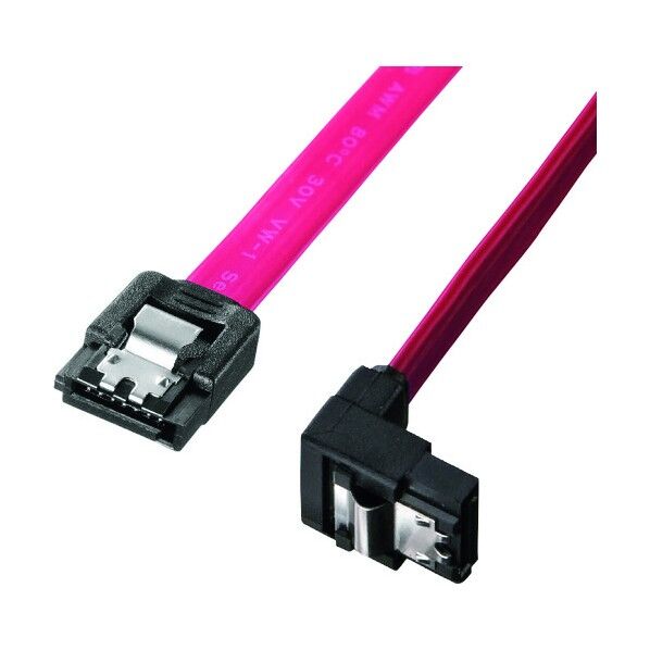 サンワサプライ 下L型シリアルATA3ケーブル TK-SATA3-03SL 1点