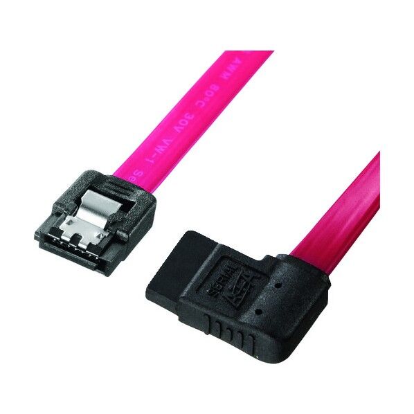 右L型シリアルATA3ケーブル TK-SATA3-03RL 1点