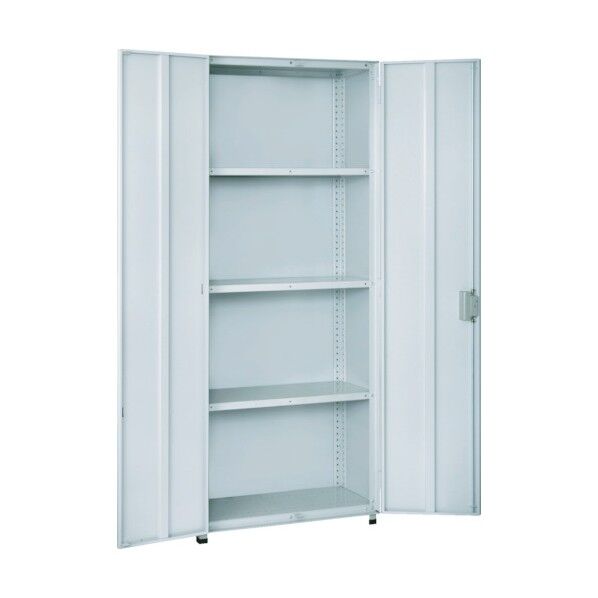 TLA型軽中量棚 ボルトレスタイプ 両開扉付