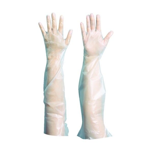 使い捨てぴたフィットロング手袋 (100枚入)